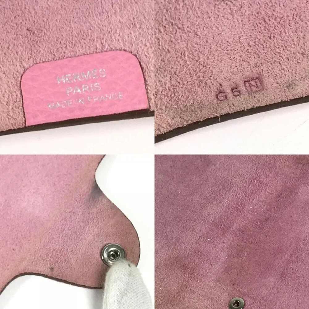 Hermes Notebook Cover Ulysse PM Notebook Cover Taurillon Clemence Pink